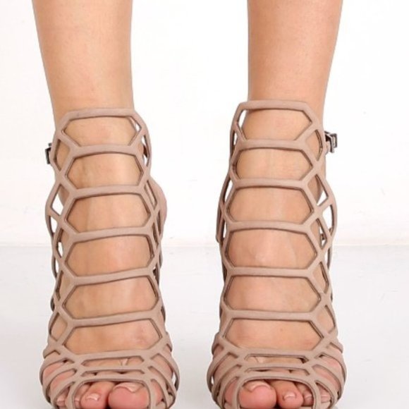 NWOT Schutz Jaden Sandal Neutral -- 8 size - Picture 2 of 7